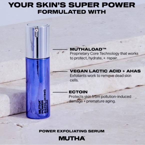 $95 MUTHA Power Exfoliating Serum NEW - Picture 1 of 3